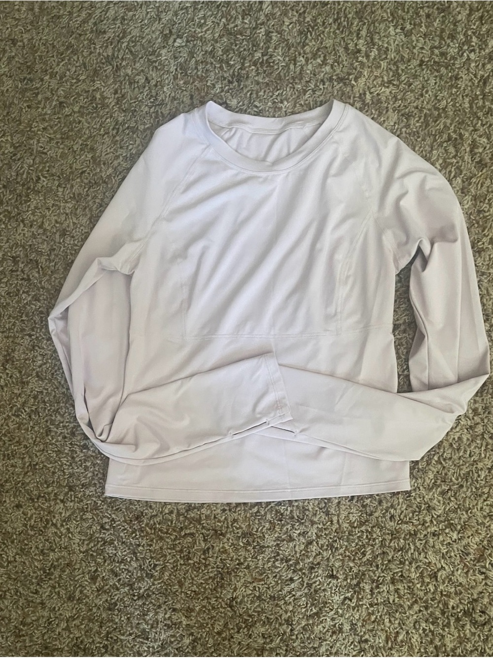 HALARA Light Lavender Long Sleeve Top